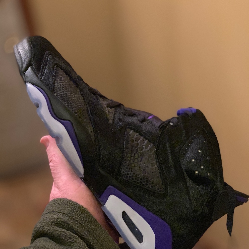 Nike Air Jordan 6s Pony hair Sz13 - Picture 7 of 8